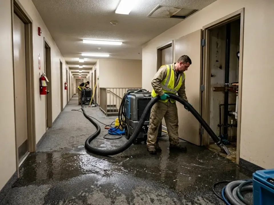 multi-unit-apartment-hallway-f-005 — frequently asked questions, Emergency Burst Pipe Water Extraction & Removal in Mascotte…